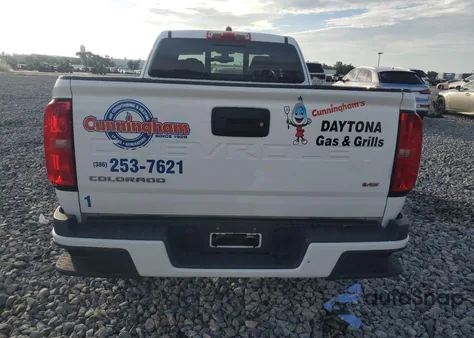 2021 Chevrolet Colorado Lt from USA, damaged, VIN 1GCHSCEN1M1299209